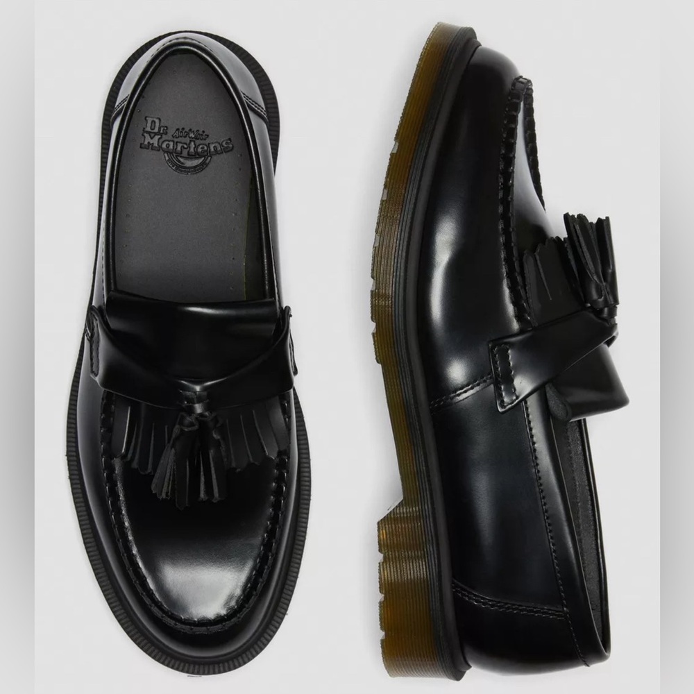 Dr. Martens Adrian Smooth Leather Tassel Loafers